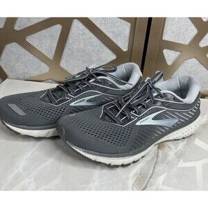 Brooks Womens Ghost 12 Sz 10.5 M B 1203051B007 Gray Running Shoes Sneakers